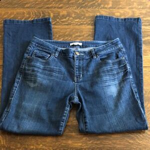 CAbi Medium Wash Boot Cut Jeans